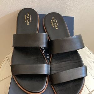 Cole Haan Findra Sandal ll black leather